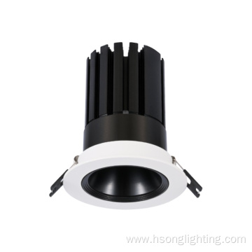 Commercail anti-glare square design spot lights